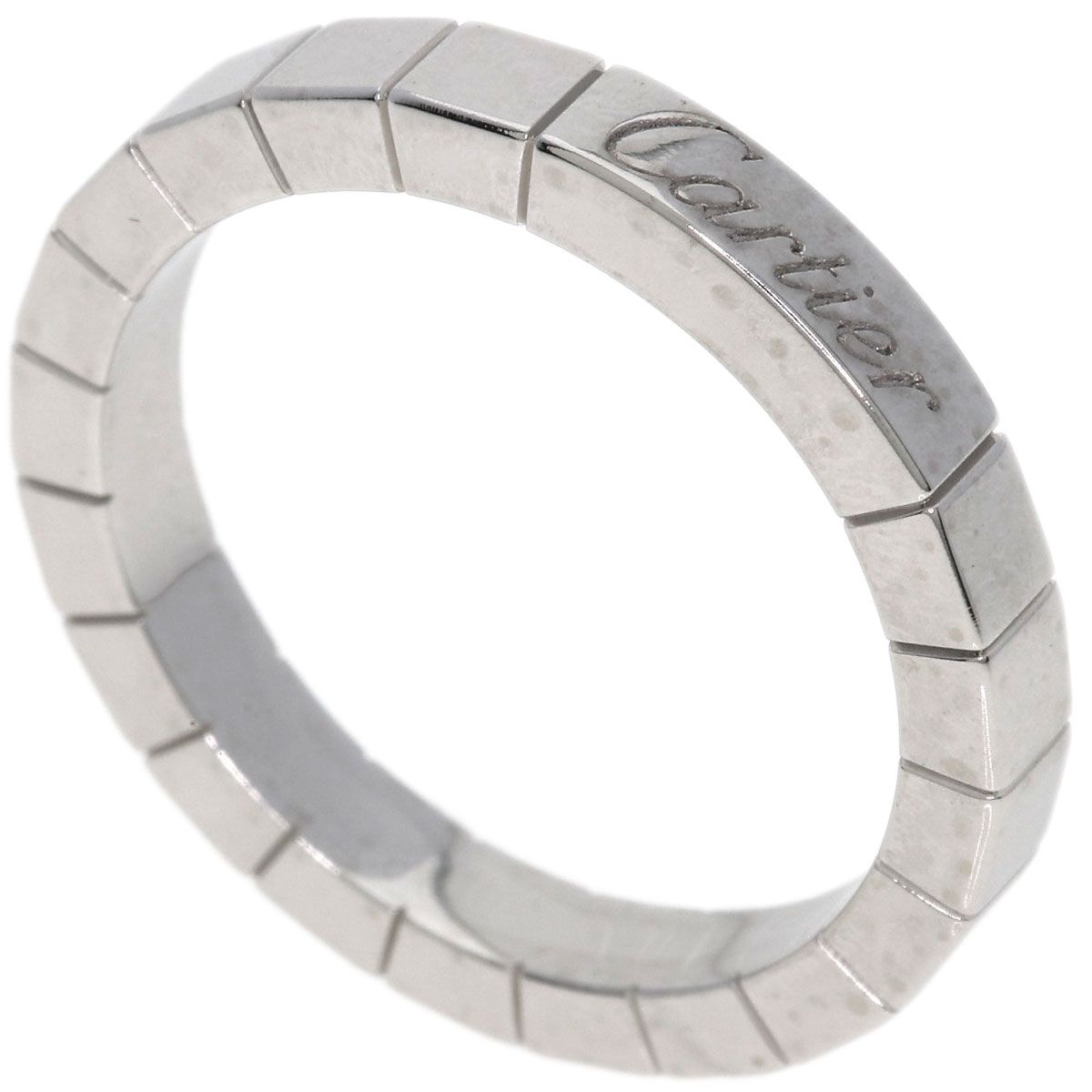Cartier Lanier 54 Ring 18k White Gold