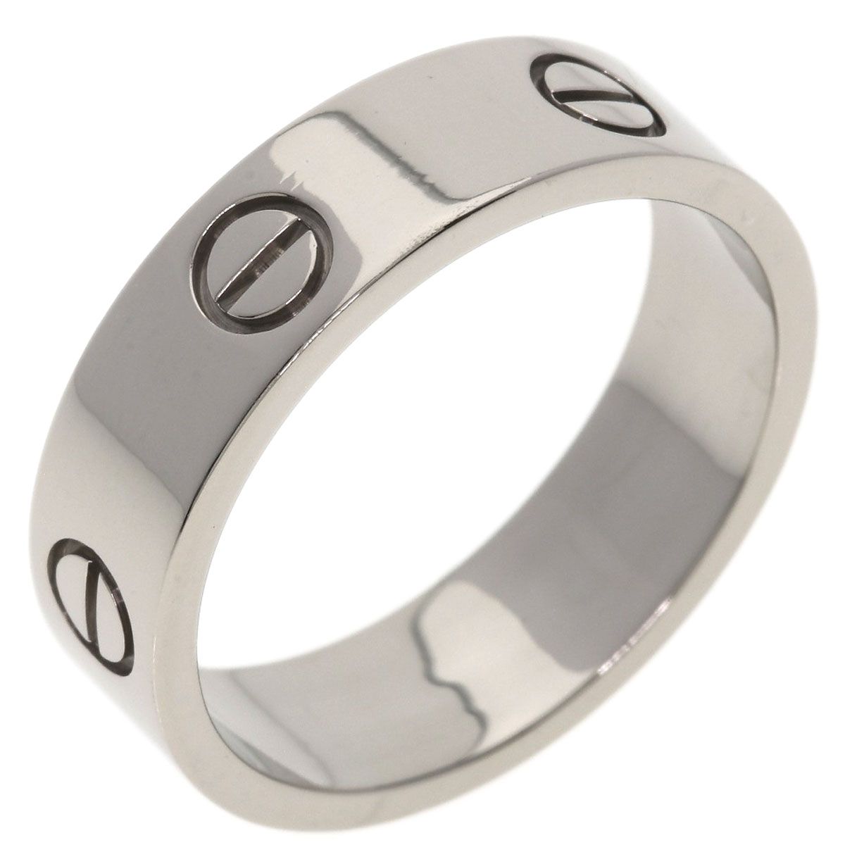 Cartier Love Ring 61 18k White Gold — view 2