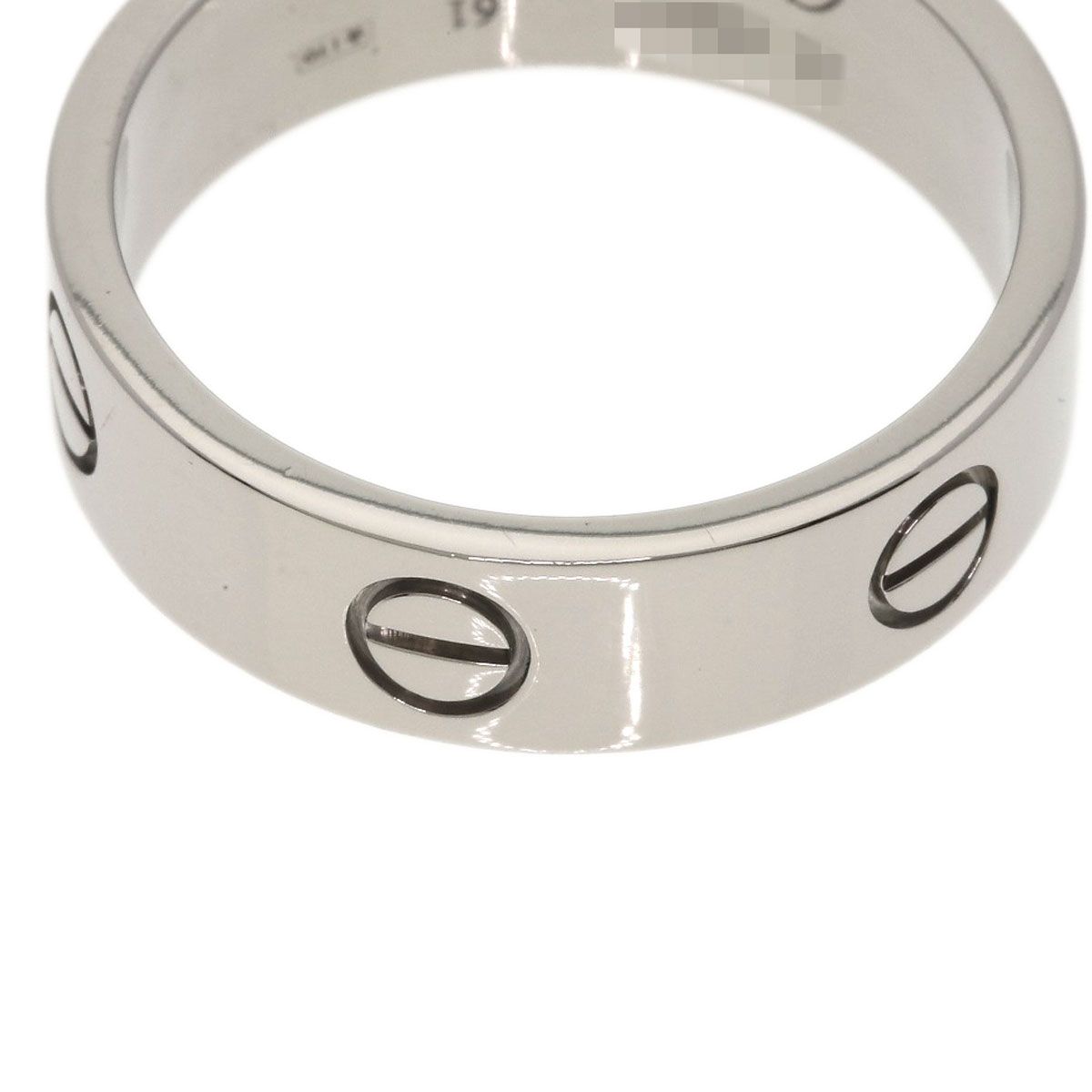 Cartier Love Ring 61 18k White Gold — view 7