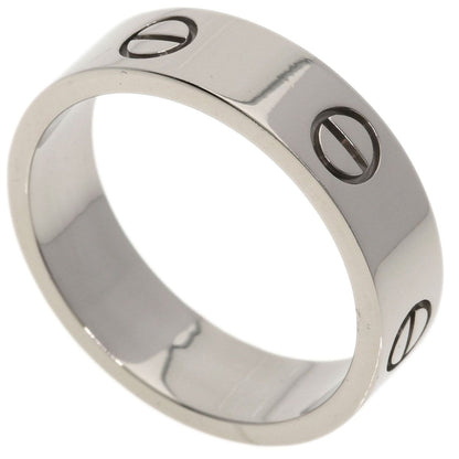 Cartier Love Ring 61 18k White Gold