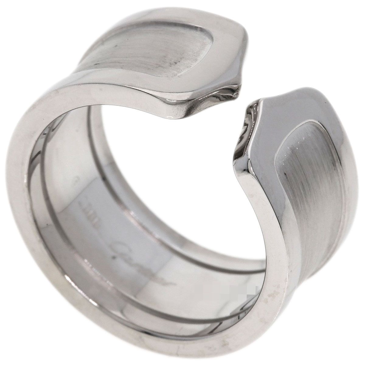 Cartier 53 Ring 18k White Gold