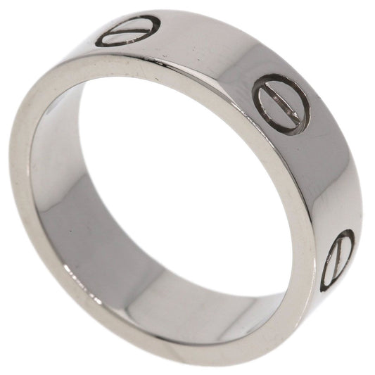 Cartier Love Ring 57 18k White Gold