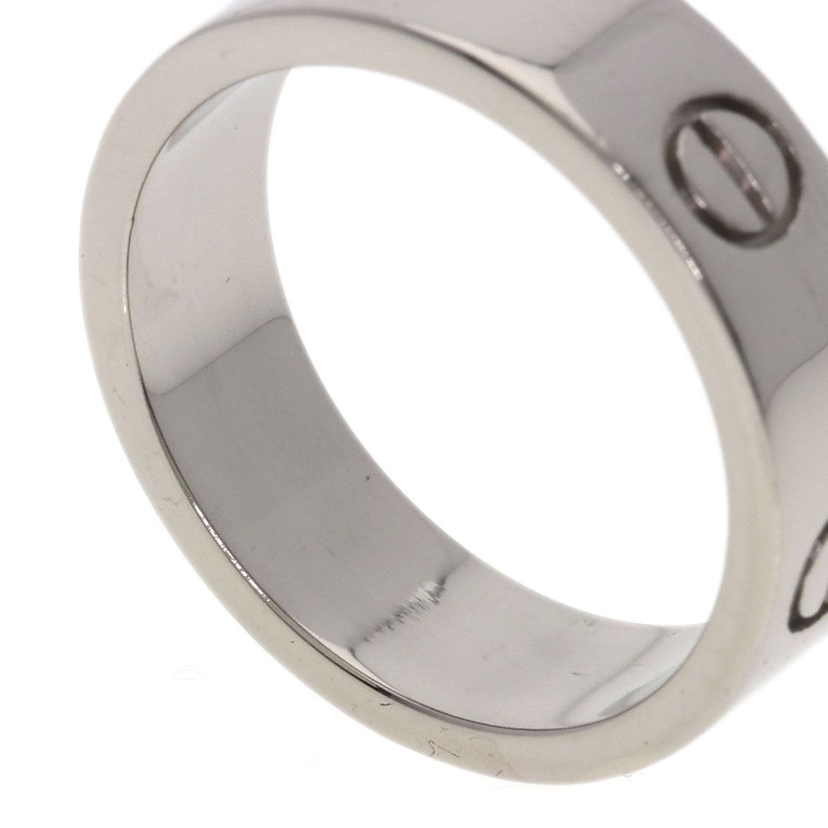 Cartier Love Ring 57 18k White Gold — view 9