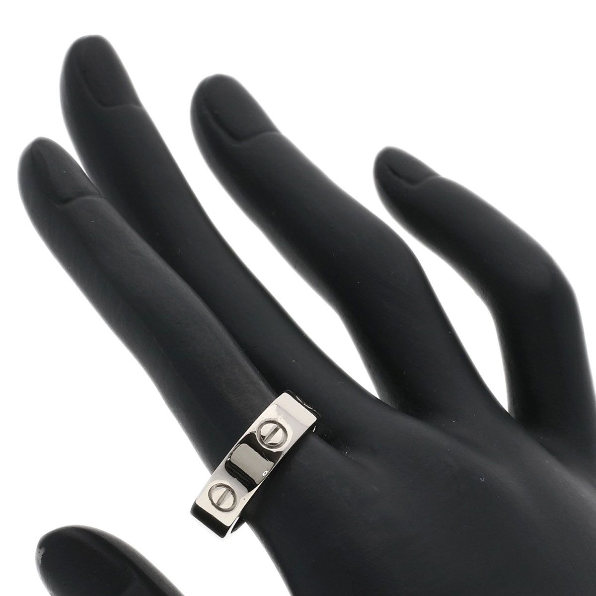 Cartier Love Ring 57 18k White Gold — view 5