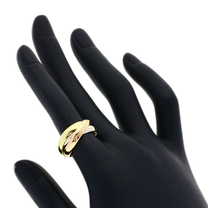 Cartier Trinity 50 Ring 18k Yellow Gold 18k Pink White — view 4