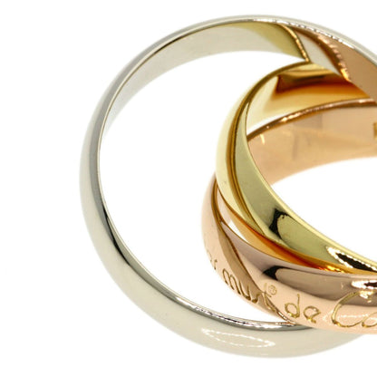 Cartier Trinity Ring 18k Yellow Gold 18k Pink White — view 8