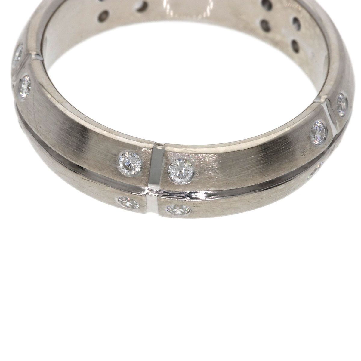 Tiffany & Co Streamerica Diamond Ring 18k White Gold — view 9