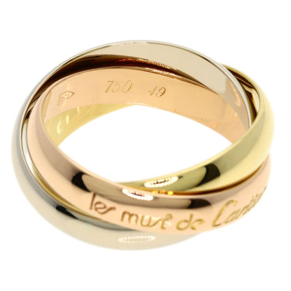 Cartier 49 Ring 18k Yellow Gold 18k Pink White — view 3