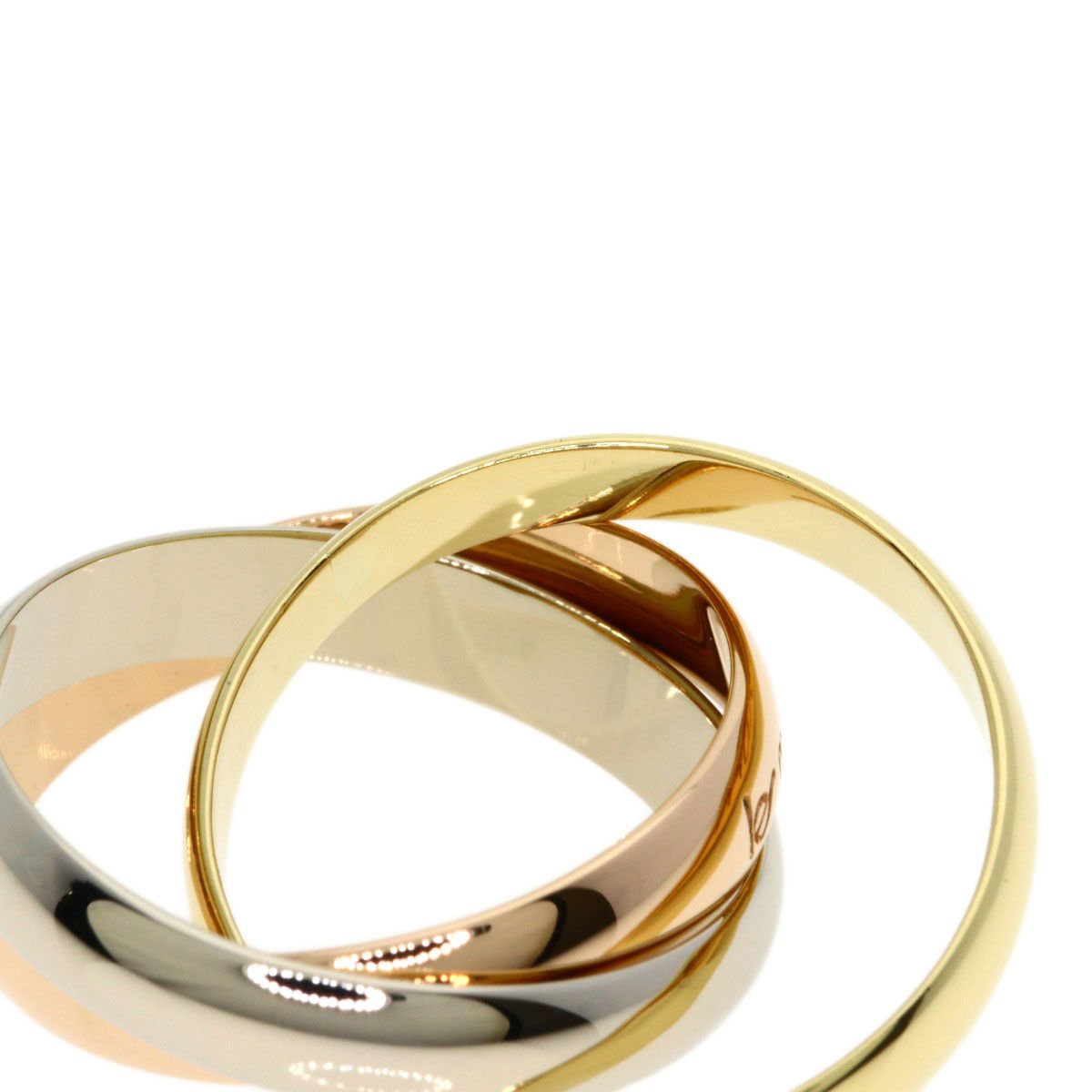Cartier 49 Ring 18k Yellow Gold 18k Pink White — view 6