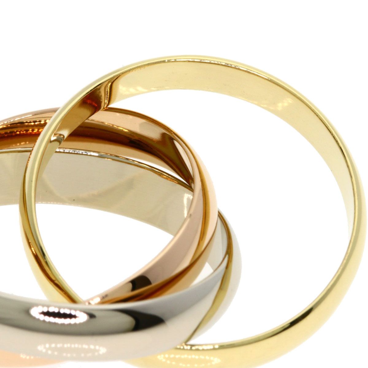 Cartier 49 Ring 18k Yellow Gold 18k Pink White — view 5