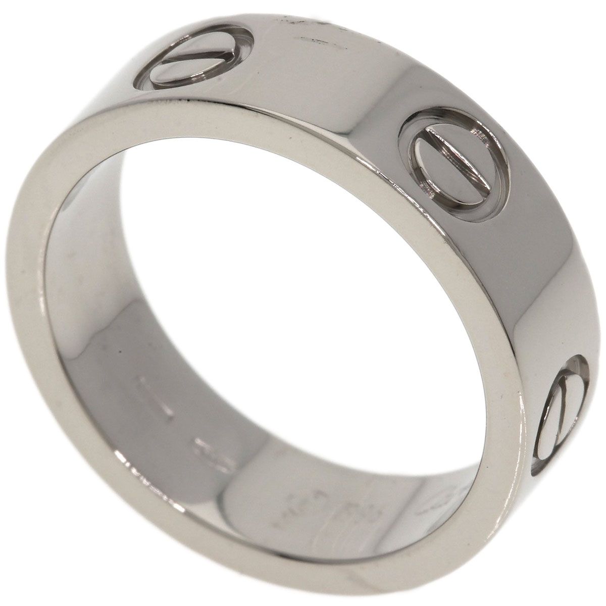 Cartier Love Ring 51 18k White Gold