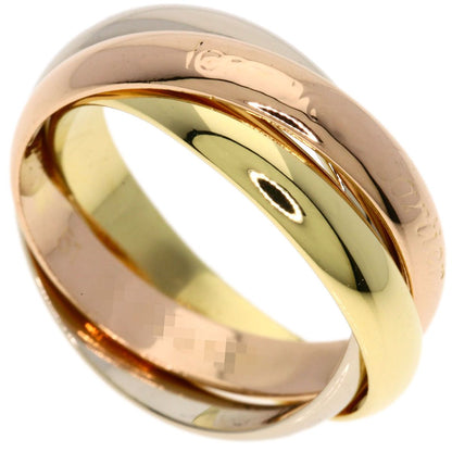 Cartier Trinity 51 Ring 18k Yellow Gold 18k Pink White