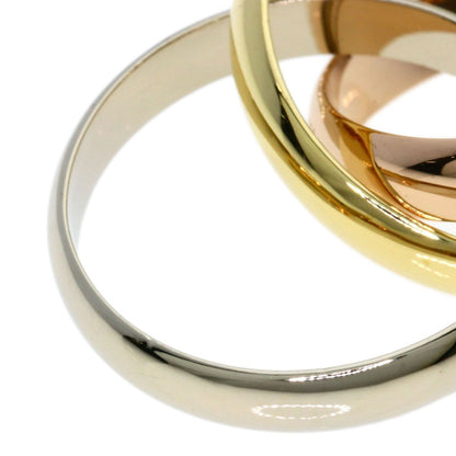 Cartier Trinity 53 Ring 18k Yellow Gold 18k Pink White — view 9