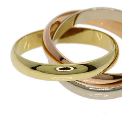 Cartier Trinity 53 Ring 18k Yellow Gold 18k Pink White — view 6
