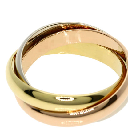 Cartier Trinity 53 Ring 18k Yellow Gold 18k Pink White — view 7