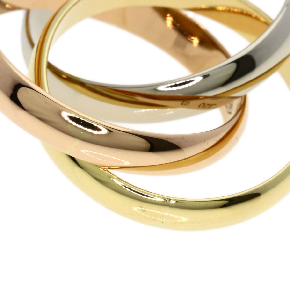 Cartier Trinity 53 Ring 18k Yellow Gold 18k Pink White — view 5