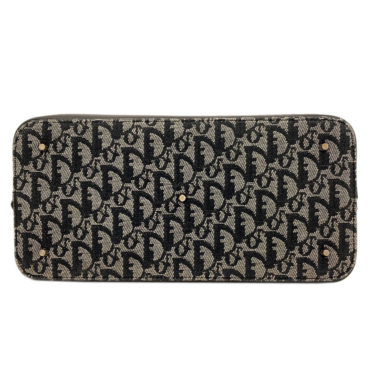 Dior Trotter Pattern Handbag Canvas — view 4