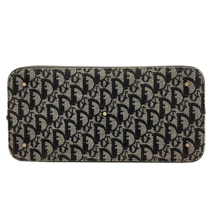Dior Trotter Pattern Handbag Canvas — view 4