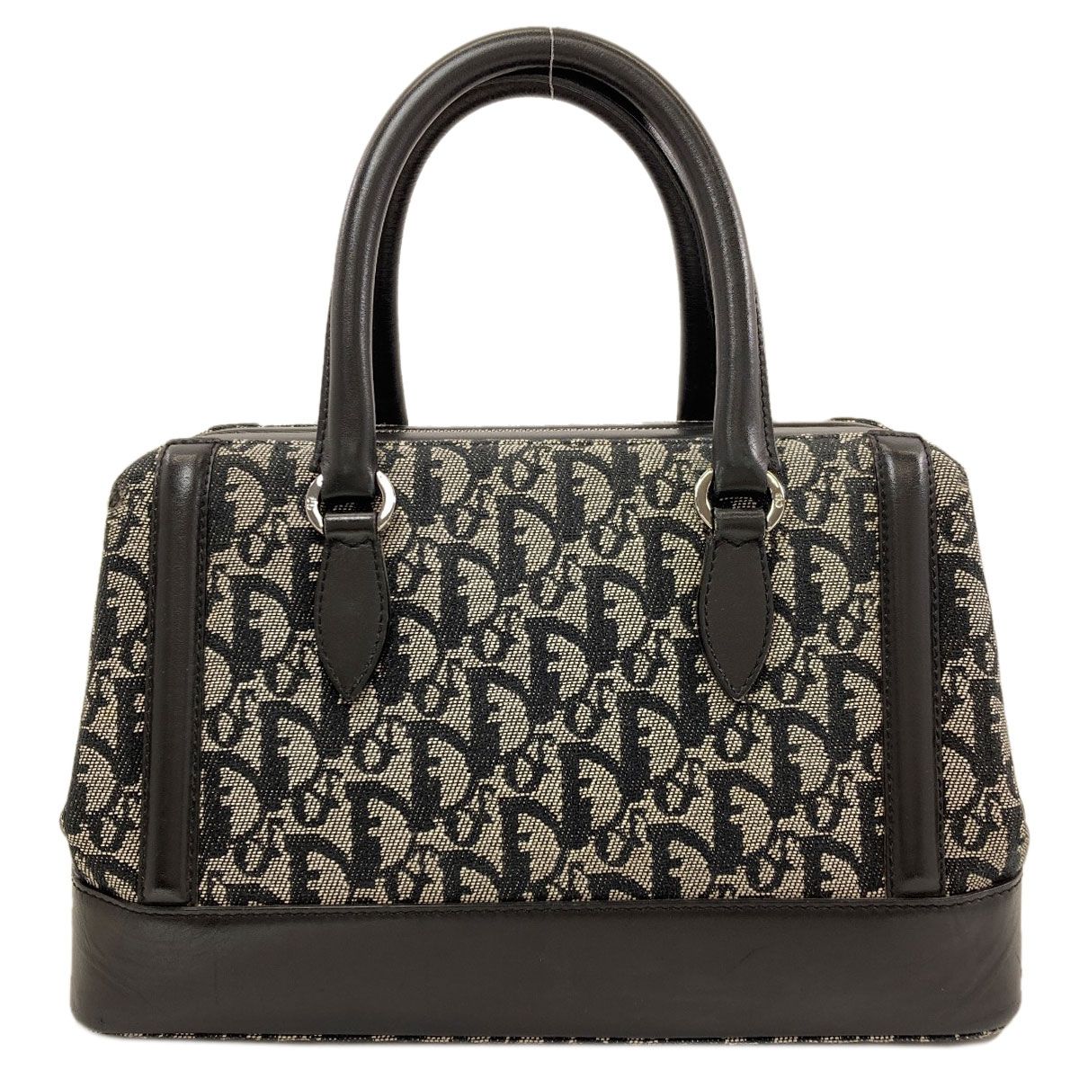 Dior Trotter Pattern Handbag Canvas — view 2