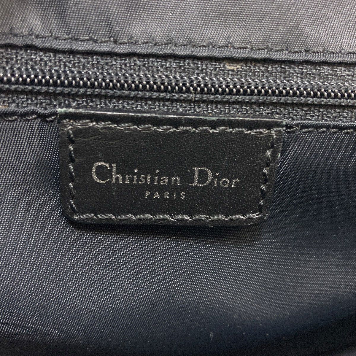 Dior Trotter Pattern Handbag Canvas — view 6