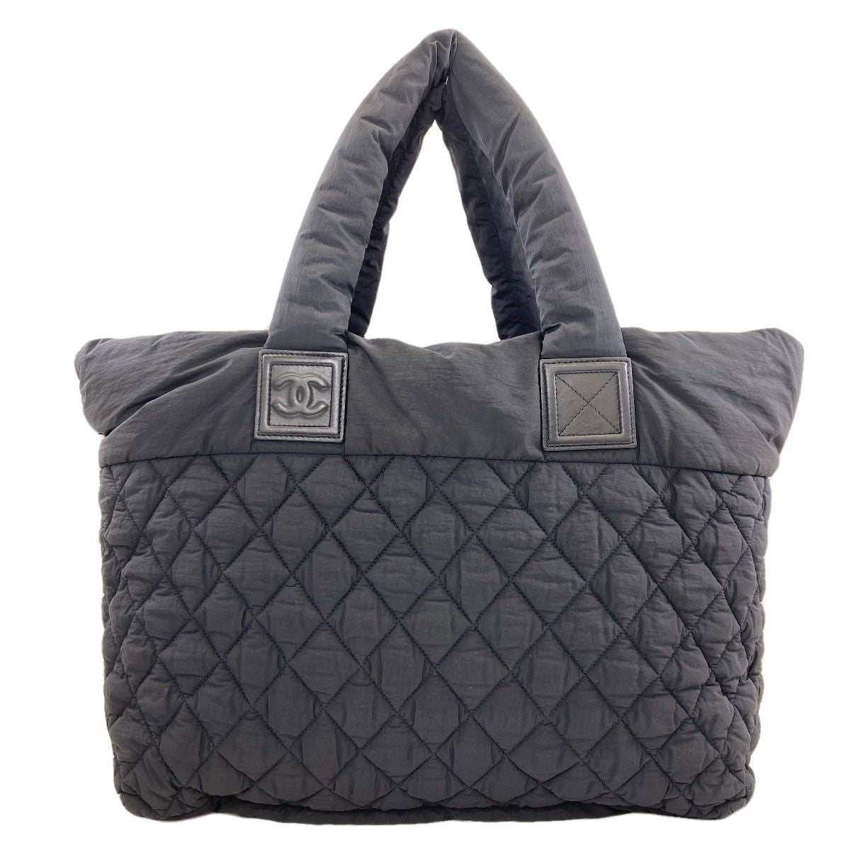 Chanel Coco Cocoon Silver Tote Nylon — view 2