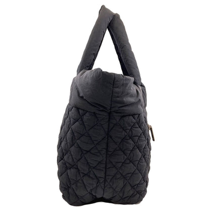 Chanel Coco Cocoon Silver Tote Nylon — view 3