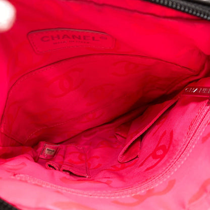 Chanel Cambon Line Silver Shoulder Bag Lambskin — view 5
