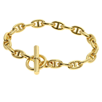Hermes Chaine D'ancre Ppm Bracelet 18k Yellow Gold