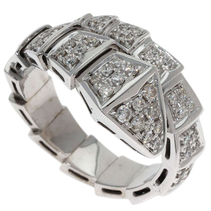 Bvlgari Serpenti Viper Diamond M Ring 18k White Gold