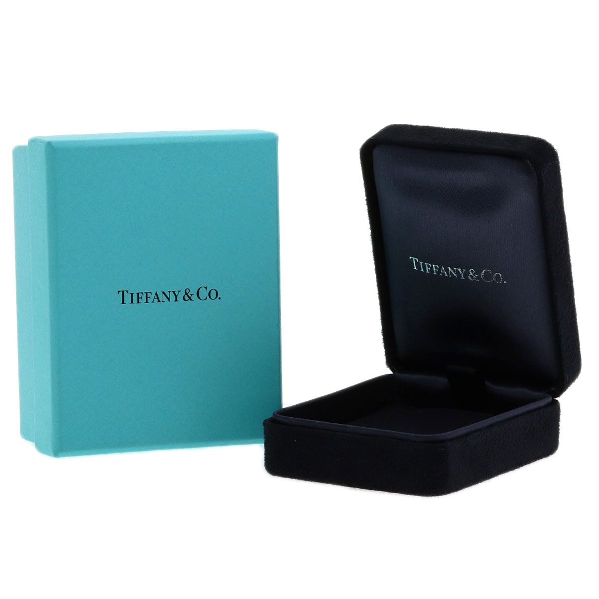 Tiffany & Co Atlas Closed Circle Diamond Necklace 18k White Gold — view 8