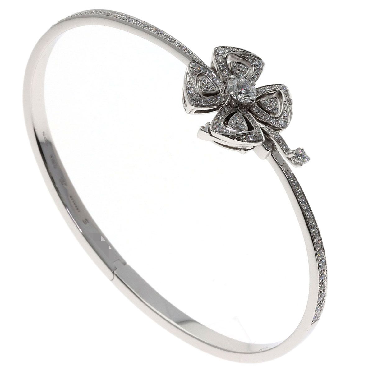 Bvlgari Fioreva Diamond S Bracelet 18k White Gold — view 2