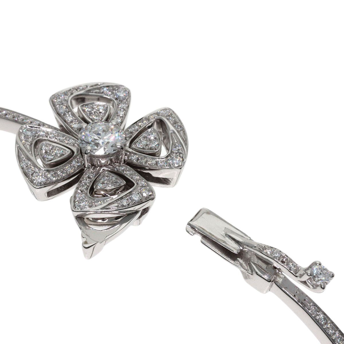 Bvlgari Fioreva Diamond S Bracelet 18k White Gold — view 6