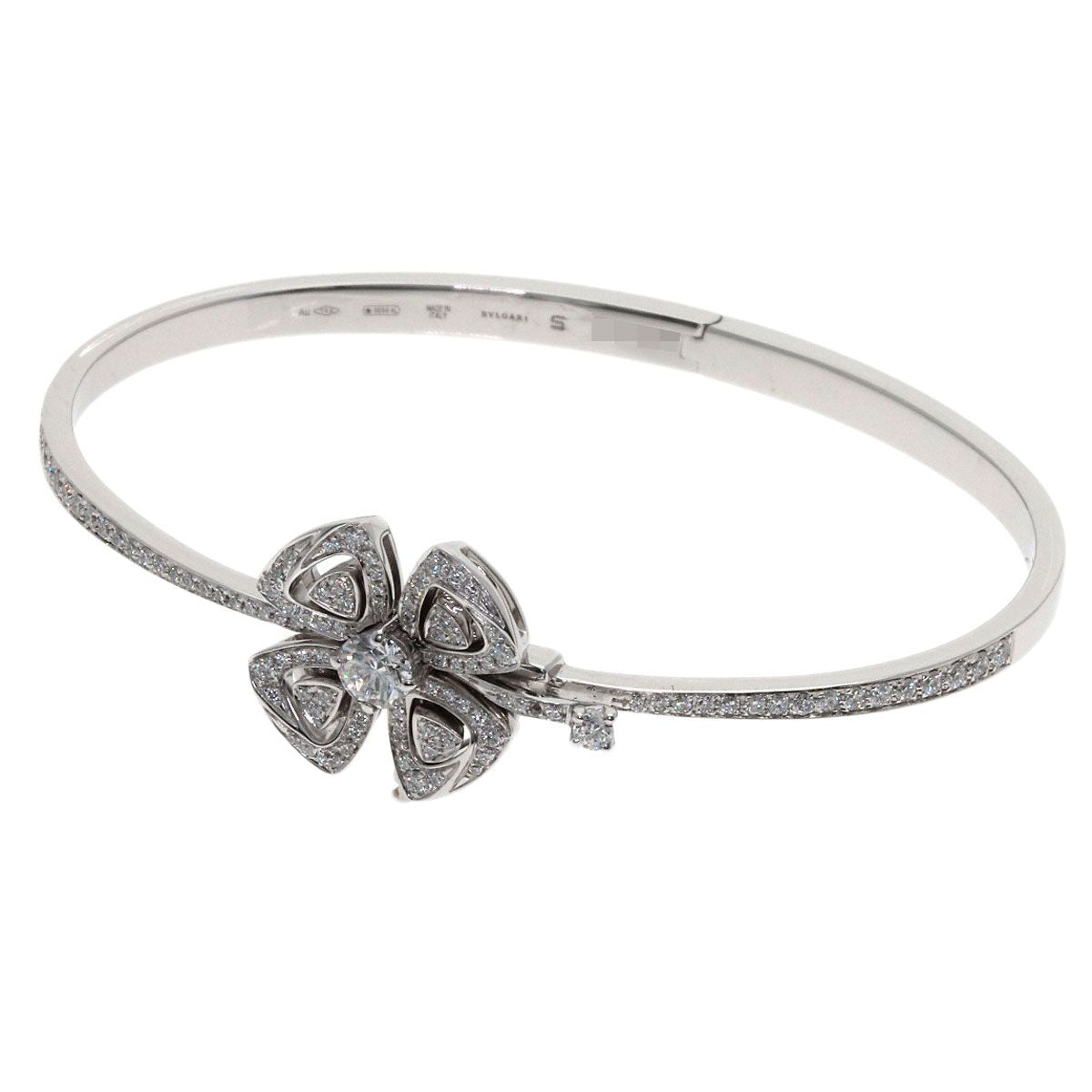 Bvlgari Fioreva Diamond S Bracelet 18k White Gold