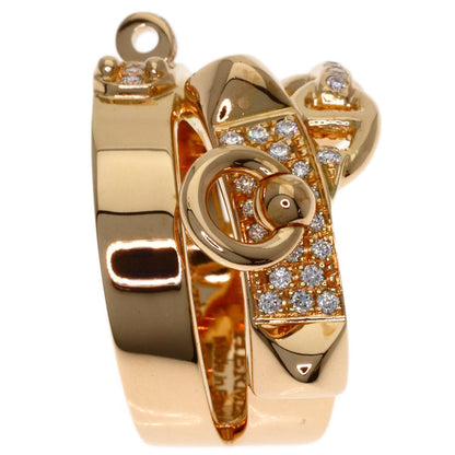 Hermes Alushimi GM Diamond 49 Ring 18k Pink Gold — view 3