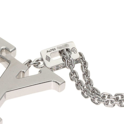 Louis Vuitton Pendentif GM Diamond Necklace 18k White Gold — view 5