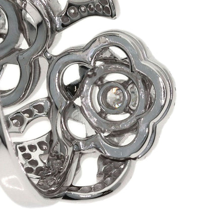 Chanel Camellia Diamond 53 Ring 18k White Gold — view 8