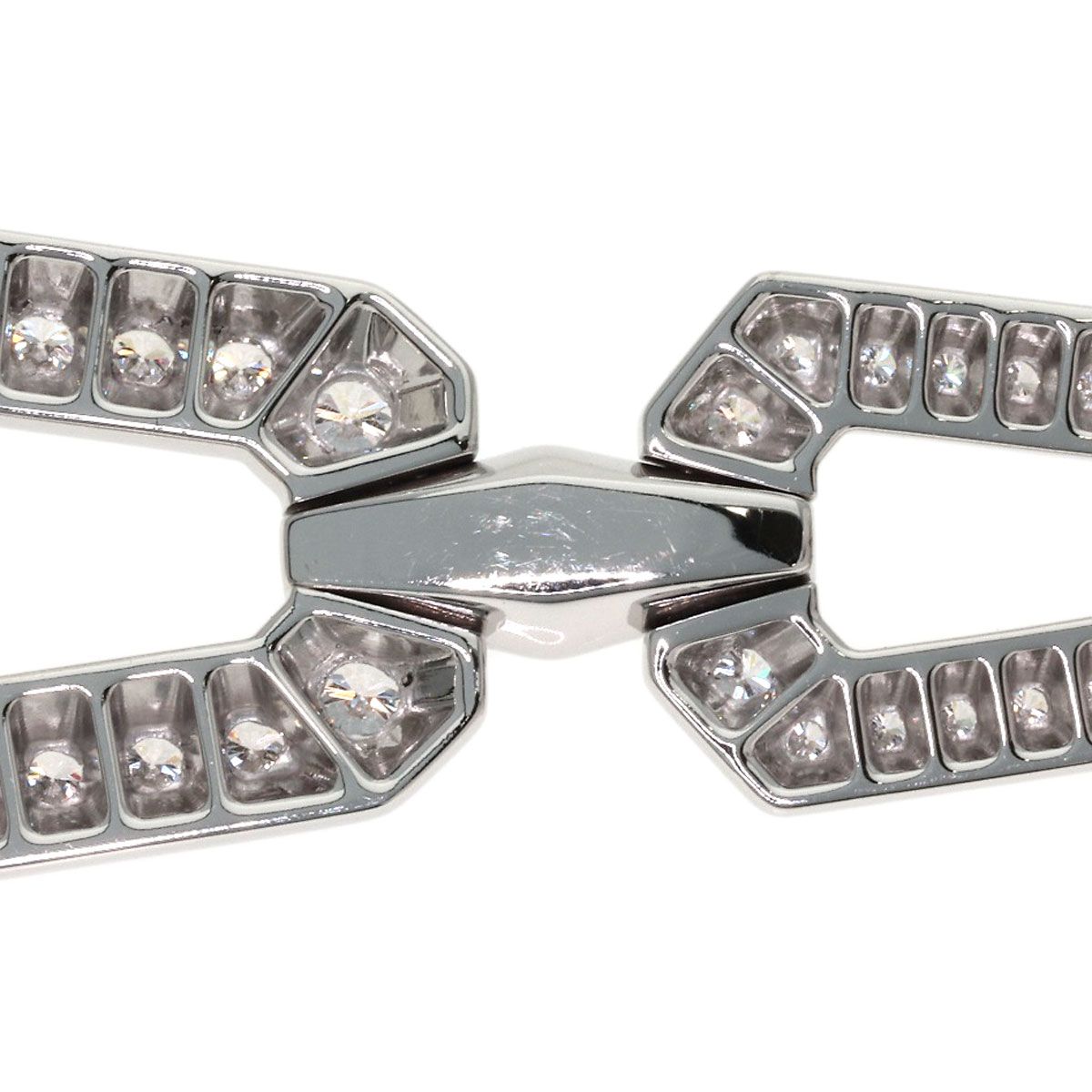 Cartier Pearl Diamond Pendant 18k White Gold — view 5