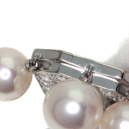 Cartier Pearl Diamond Pendant 18k White Gold — view 7