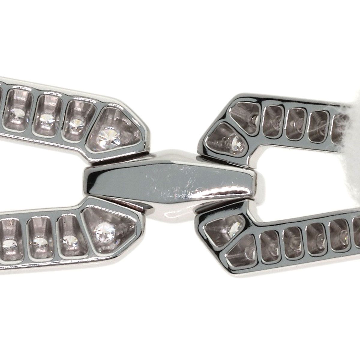 Cartier Pearl Diamond Pendant 18k White Gold — view 6