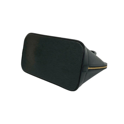 Louis Vuitton Vintage Alma Epi Leather Boston Bag Black Noir — view 8