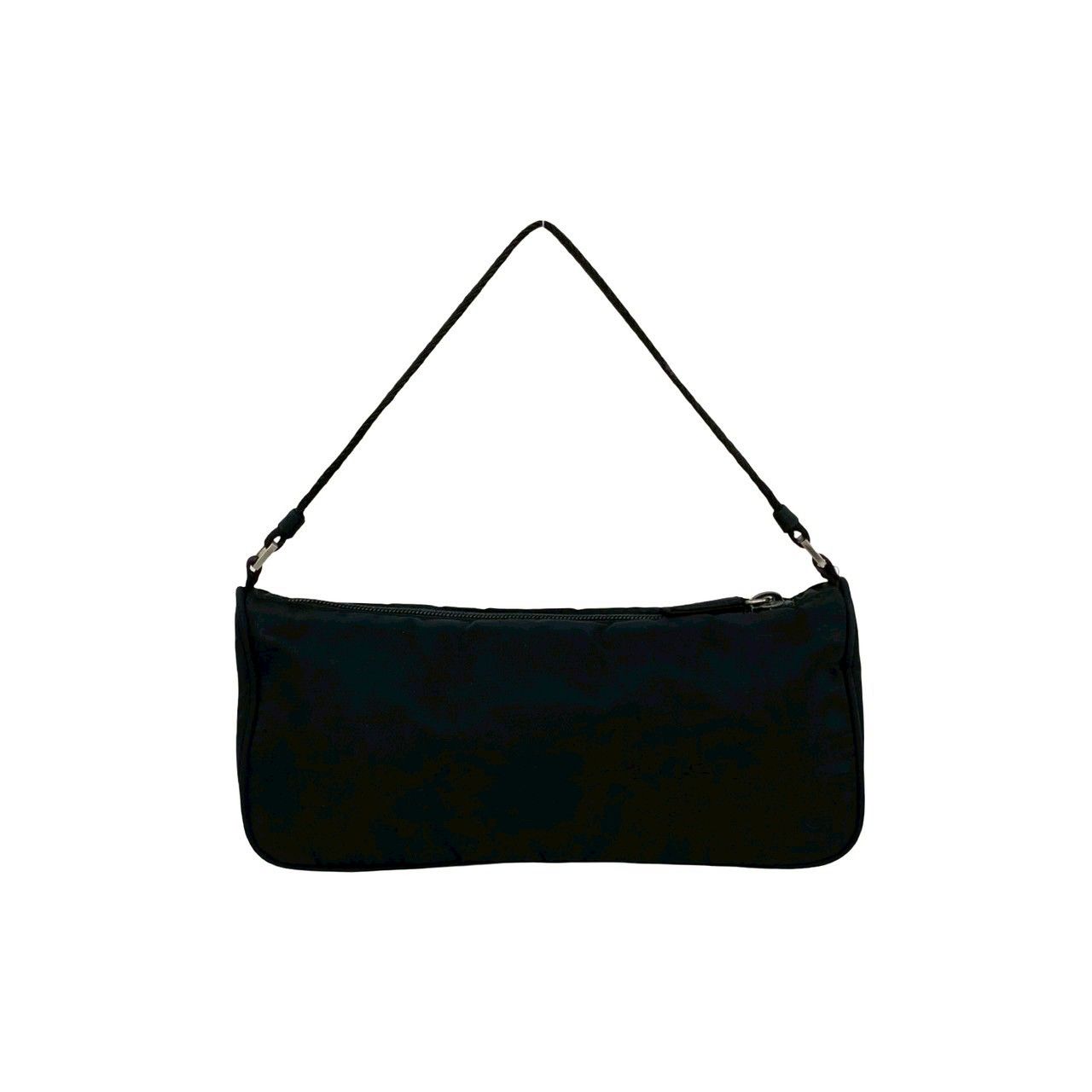 Prada Tessuto Nylon Mini Shoulder Bag Pouch Black — view 3
