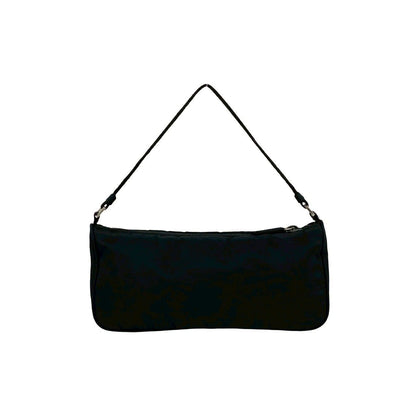 Prada Tessuto Nylon Mini Shoulder Bag Pouch Black — view 3