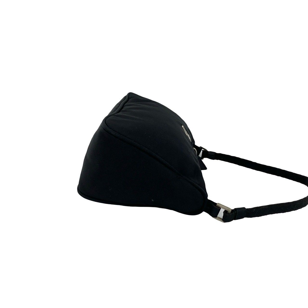 Prada Tessuto Nylon Mini Shoulder Bag Pouch Black — view 6
