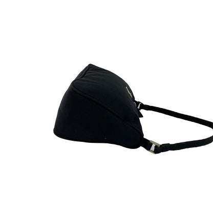 Prada Tessuto Nylon Mini Shoulder Bag Pouch Black — view 6