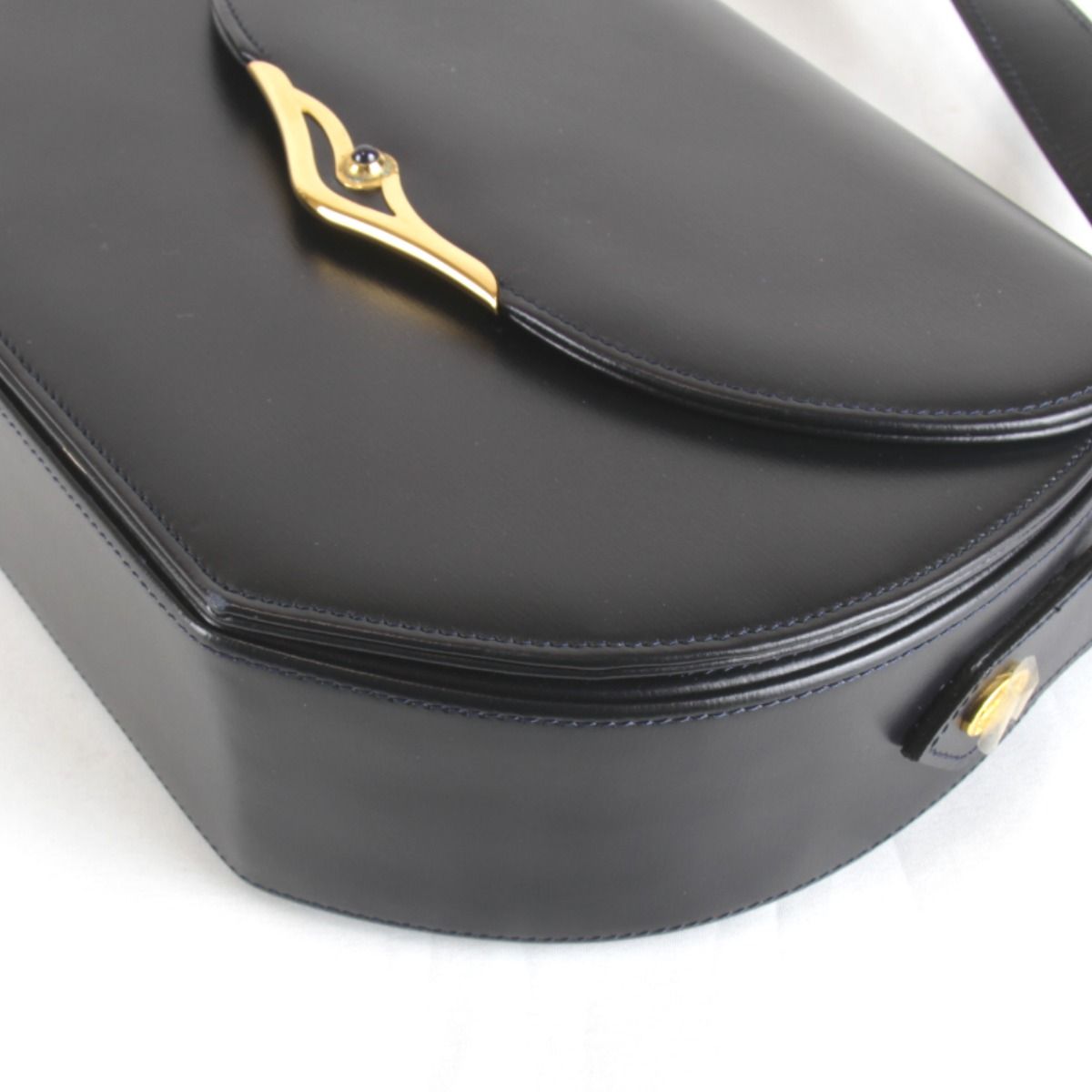Cartier Shoulder Bag Leather Black — view 4