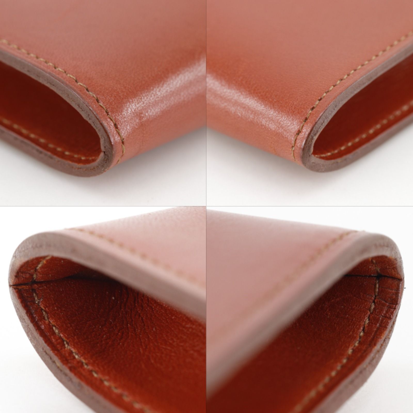 Hermes Omenitu Box Calf Red Brown Shoulder — view 4