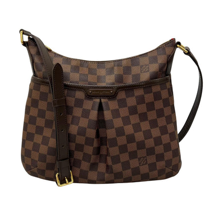 Louis Vuitton Shoulder Bag Blue Mzbeli Brown Damier