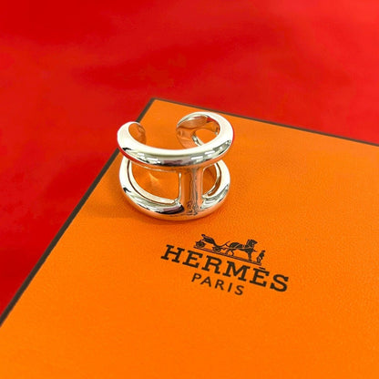 Hermes Osmose GM Ring 925 Sterling Silver