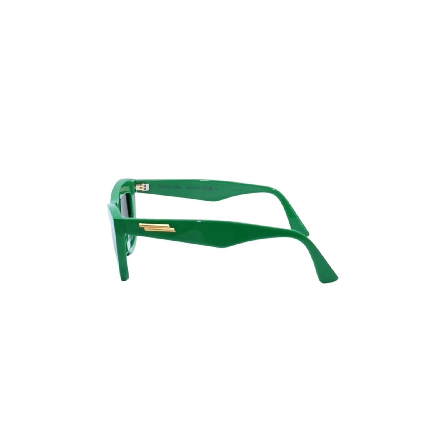 Bottega Veneta Cat Eye Sunglasses Eyewear L 55 Green Gold — view 5