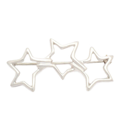 Tiffany & Co Triple Star Brooch 925 Sterling Silver Pawn